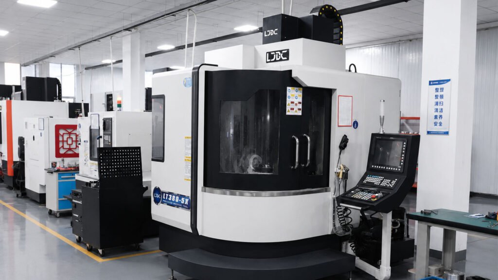 CNC milling machine for precision metal hardware parts and custom leather accessories